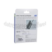 Foto van ACT Adapter USB-C Hub 3 port met cardreader USB 3.2 Gen1 