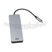 Foto van ACT Adapter USB-C Hub 3 port met cardreader USB 3.2 Gen1 