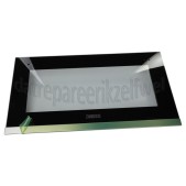 Foto van Zanussi Glasplaat Deurglas buitenkant oven ZKG44500XU, ZKK47901XK 