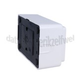 Foto van Kopp Wandkontaktdoos Standaard 2V RA Opbouw, Arctic Wit Binnen, IP20, 16A 