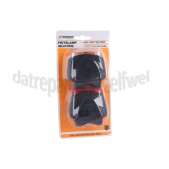 Foto van Lamp LED Fietslampen COB Siliconen 3 Standen, AAA batterijen (niet inbegrepen) 
