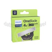 Foto van Philips Scheerblad OneBlade 360, 4 Pak OneBlade 