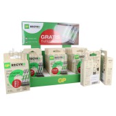 Foto van GP Display Promo, Gratis Lader 9x AA, 9x AAA 
