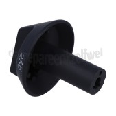 Foto van Smeg Knop Temperatuur, zwart ALFA43, ALFA145 