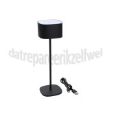 Foto van Calex Display Tafellamp Display, 12 stuks, Zwart SMD 2W 90LM 2700K Dimbaar 