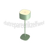 Foto van Calex Display Tafellamp Display, 12 stuks, Groen SMD 2W 90LM 2700K Dimbaar 