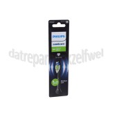 Foto van Philips Tandenborstelset Optimal White opzetborstels, 2 stuks, zwart Sonicare 