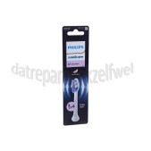 Foto van Philips Tandenborstelset S2 Sensitive opzetborstels, 4 stuks, wit Sonicare 