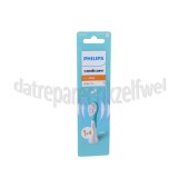 Foto van Philips Tandenborstelset Sonicare For Kids opzetborstels small, 4 stuks, wit Sonicare For Kids 