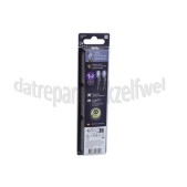 Foto van Philips Tandenborstelset G3 Premium Gum Care opzetborstels, 2 stuks, zwart Sonicare 