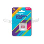 Foto van Integral Memory card V30 Gamer's Edge microSDXC Card 256GB Class 10, Nintendo Switch 