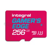 Foto van Integral Memory card V30 Gamer's Edge microSDXC Card 256GB Class 10, Nintendo Switch 
