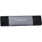 Foto van Integral Cardreader SD en microSD kaartlezer Dual interface USB 3.1 