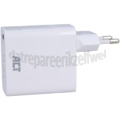 Foto van ACT USB Oplader USB-C & USB-A lader 65W Power Delivery PPS, Quick Charge, GaNFast 