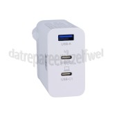 Foto van ACT USB Oplader USB-C & USB-A lader 65W Power Delivery PPS, Quick Charge, GaNFast 