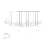 Foto van Bosch Rooster Ovenrooster HMC54151UC01, CMA585GB101 