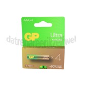 Foto van GP Batterij AAA LR03 1,5V Potlood Ultra Alkaline 