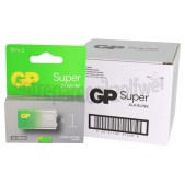Foto van GP Batterij Blokje 9 Volt E-blok Super Alkaline 