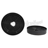 Foto van Filter Koolstof, 2 stuks, Long Life MCFB52, DVE5971HB, ZFV819K 