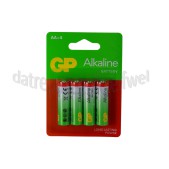 Foto van GP Batterij AA LR06 1,5V, 4 stuks Penlite Alkaline 