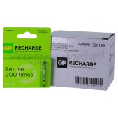 Foto van GP Batterij Recharge AA, 4 stuks 1300mAh NiMH 