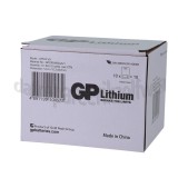 Foto van GP Batterij Blokje 6LR61 9V E blokje Lithium *10 jr mbt rookmelder* 