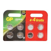 Foto van GP Batterij Knoopcel CR2032 3V DL2032 Lithium 