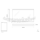 Foto van Beko Glasplaat Compleet BLSA210K2S, CRDSA223K30WN 