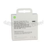Foto van Apple USB Kabel Wit, 100 cm, Geweven USB-C naar USB-C 