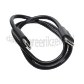 Foto van Musthavz USB Kabel Zwart, 50 cm USB-C naar USB-C 