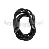 Foto van Musthavz USB Kabel Zwart, 100 cm USB-C naar USB-C 