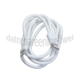 Foto van Musthavz USB Kabel Wit, 100 cm USB-C naar Lightning 