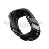 Foto van Musthavz USB Kabel Zwart, 100 cm USB-A naar USB-C 