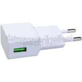 Foto van Musthavz USB Oplader 15W, wit USB-A, Universeel gebruik 