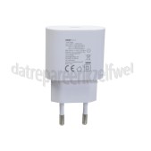 Foto van Musthavz USB Oplader 20W, wit USB-C, Universeel gebruik 