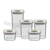 Foto van BergHOFF Bewaarbus Smart Seal Voedselcontainerset 5-Delig Diepvries, Vaatwasser 