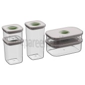 Foto van BergHOFF Bewaarbus Smart Seal Voedselcontainerset 5-Delig Diepvries, Vaatwasser 