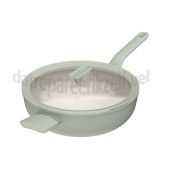 Foto van BergHOFF Pan LEO RECYCLED Wokpan Antikleef Balance Sage 32cm 