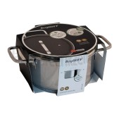 Foto van BergHOFF Pan Helix Kookpan met deksel 20cm Inductie, Halogeen, Vitrokeramisch, Gas 