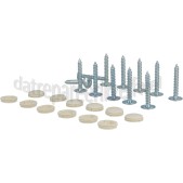 Foto van Dometic Bevestigingsset met afdekdopjes S4 Fixwindow, S4 Tophungwindow 