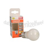 Foto van Osram Ledlamp LED Star Classic P25 Mat 1,8W E27 250lm 2700K 