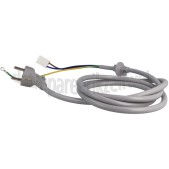 Foto van Samsung Aansluitkabel Snoer Grijs, Lengte 1,5 m. WF80F5E5P4W/EN, WF8704BPA, WW10H9600EW/EG, WF8714FPA 