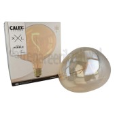 Foto van Calex Ledlamp Pebble Flex Filament Gold E27 4W 180lm 1800K Dimbaar 