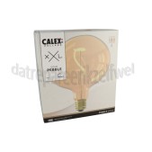 Foto van Calex Ledlamp Pebble Flex Filament Gold E27 4W 180lm 1800K Dimbaar 