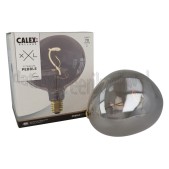 Foto van Calex Ledlamp Pebble Flex Filament Titanium E27 4W 70lm 1800K Dimbaar 