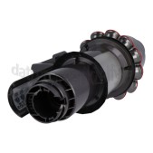 Foto van Dyson Motor Main Body & Big Cyclone Sprayed Nickel/Iron Black SV47 V15 Detect Total Clean 