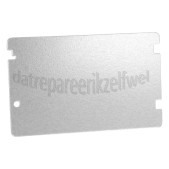 Foto van Samsung Micaplaat Afdekking CP1370W, MC35J8085LT 