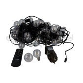 Foto van Calex Ledlamp Vista Lichtsnoer - 30M 35 Lumen, IP44, Dimbaar 