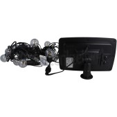 Foto van Calex Ledlamp Vista Solar Party Lights - 10M - Zwart 35 Lumen, 2700K 