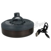 Foto van Calex Ledlamp Lichtsnoer 8M - Oplaadbaar - RGB 180 Lumen, IPX4, RGB, 2700K 